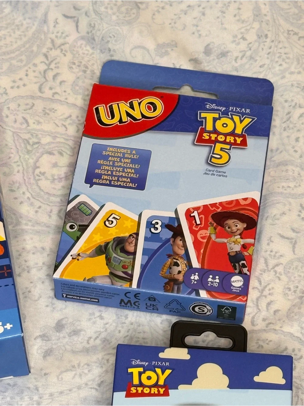 Toy Story 5 Puzzle, Slinky Dog Mini, Uno game and Jessie Wireless Mouse